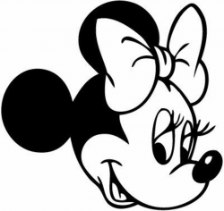 minnie mouse. | Cricut ideas | Minnie mouse outline, Minnie mouse ...