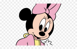 Minnie Mouse Clipart Transparent Background - Drawing Baby Mickey ...