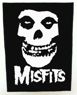 Misfits - Logo backpatch (standard size)