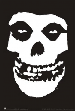 Misfits Skull Band Logo Music Poster 24x36 inch