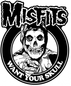 C&D Visionary Misfits Want Your Skull Sticker