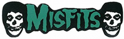 Amazon.com: Misfits - Crimson Ghost Skull & Green Logo ...
