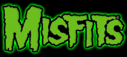 Halloweentown Store: Misfits Green Logo Patch
