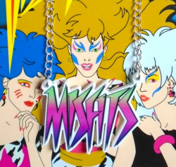 The Misfits Jem and the Holograms logo necklace by ...