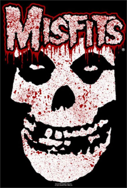 Misfits- Bloody Skull & Logo Poster