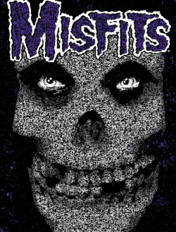 Misfits - Purple Static | Vintage concert posters, Misfits ...