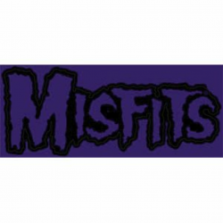 Amazon.com : C&D Visionary Misfits Purple Logo Large Sticker ...