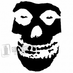 misfitsskullstencil | Vinyl decals, Skull stencil, Car decals