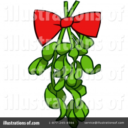 Mistletoe Clipart #1106609 - Illustration by Cartoon Solutions