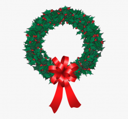 Transparent Wreath Holly - Christmas Mistletoe Clip Art ...