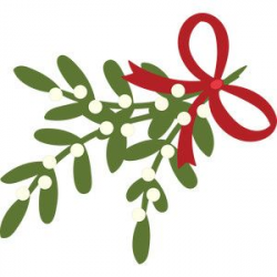 Silhouette Design Store - View Design #234628: mistletoe ...