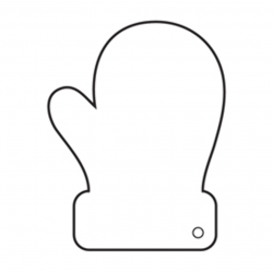 454 Mitten free clipart - 4