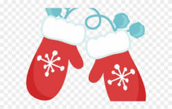 Winter Clipart Red - Mittens Clipart - Png Download (#68915 ...