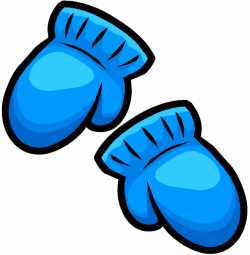 Blue Mittens Illustration transparent PNG - StickPNG