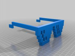 ▷ deal with it glasses transparent 3d models・thingiverse