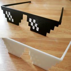 ▷ deal with it glasses transparent 3d models・thingiverse