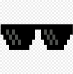thug life glasses png - mlg clip art PNG image with ...