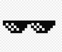 Deal With It Glasses Thug Life Sunglasses By Swagasaurus ...
