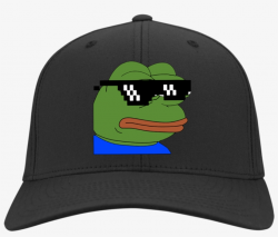Pepe Thug Life Glasses Hat Tees Town Png Transparent - Hat ...