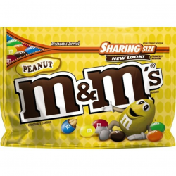 M&M’S Peanut Chocolate 10.7 oz Bag, Sharing Size