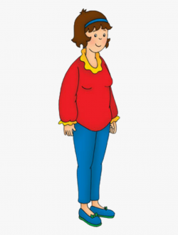 Mommy Clipart Brown Hair Mom - Caillou Mom Png, Cliparts ...