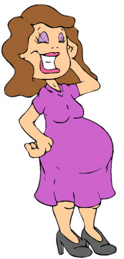 Pregnant mom clipart - Clip Art Library