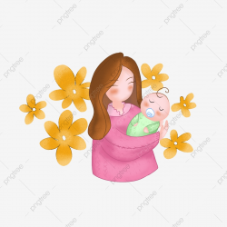 Cute Baby Pretty Mom Mother S Day, Mother S Day, Holiday ...