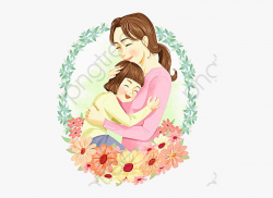 Mom Clipart Pretty - Mothers Day Poster Background, Cliparts ...