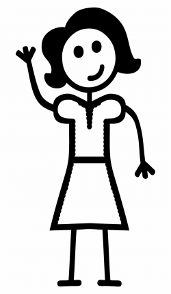 Download for free 10 PNG Stick figure clipart woman top ...