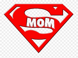 C Super Mom Logo - Superman Logo Clipart (#2189789) - PinClipart