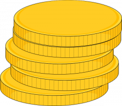 Money Stack Of Coins Clip Art at Clker.com - vector clip art online ...