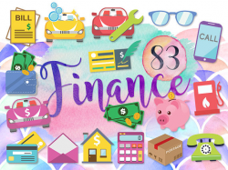 83 Cute Finance Clipart: MONEY CLIPARTS Bills Car by GraphicVilla ...
