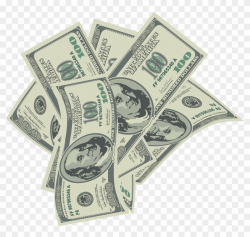 Large Transparent 100 Dollars Bills Png Clipart - Money Rain Gif ...