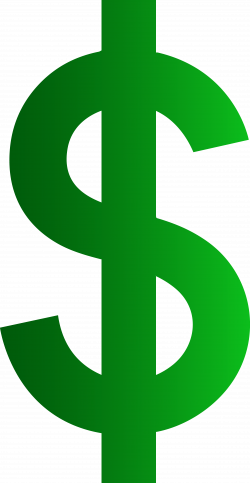 Money sign green dollar sign clipart free images 2 - ClipartBarn
