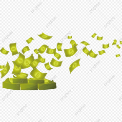 Flying Money, Money Vector, Money Clipart, Money PNG and Vector with ...