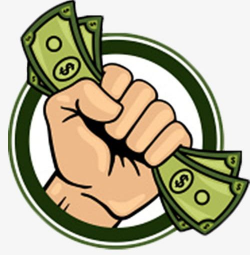 Hand Holding The Circular Sign Of Money PNG, Clipart, Business ...