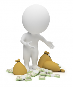 Man With Money Clipart - Clip Art Library