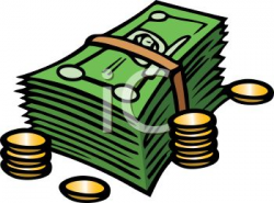 Stack of Paper Money and Some | Clipart Panda - Free Clipart Images
