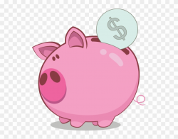 Money Pig Png - Transparent Background Piggy Bank Clipart, Png ...