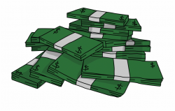 Free Stacks Of Money 2 High Resolution Clip Art - Stacks Of Money ...
