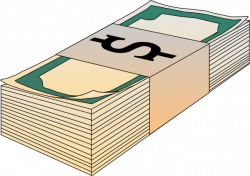 Stack Of Bills Money clip art (106178) Free SVG Download / 4 Vector