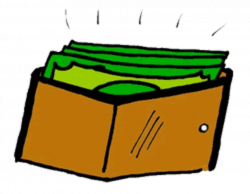 Wallet With Money Clipart - Clip Art Library