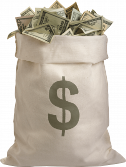 Bag Full Of Dollars Money transparent PNG - StickPNG