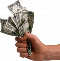 Hand Holding Dollars Money transparent PNG - StickPNG
