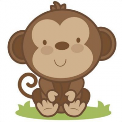 Baby monkey clipart - Clipground | Baby scrap booking | Baby animals ...