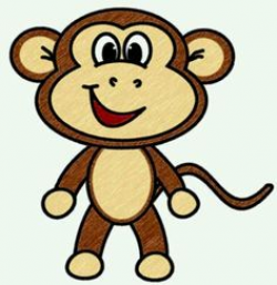 monkey clipart - Google Search | m | Cartoon monkey, Cartoon monkey ...