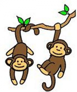 Swinging Monkey Cartoon - ClipArt Best | Animals | Cartoon monkey ...
