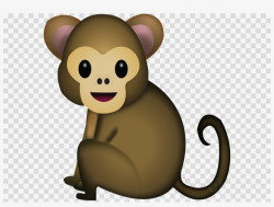 Monkey Emoji Iphone Clipart Emojipedia Monkey - Monkey Emoji Apple ...