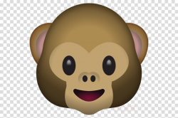 Emoji, Monkey, Nose, transparent png image & clipart free download