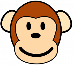Free Outline Of A Monkey, Download Free Clip Art, Free Clip Art on ...